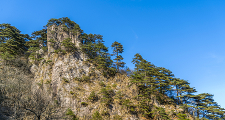 Huangshan sceneryの写真素材