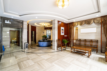 Chinese toilet interiorのeditorial素材