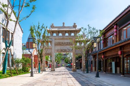 Ancient city archwayの写真素材