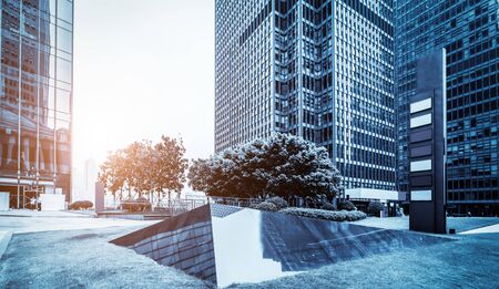 Financial District Plaza Office Buildingの写真素材