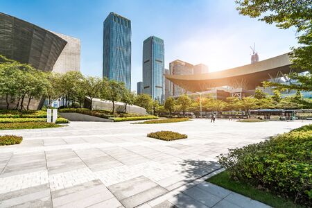 Shenzhen modern city architecture landscape