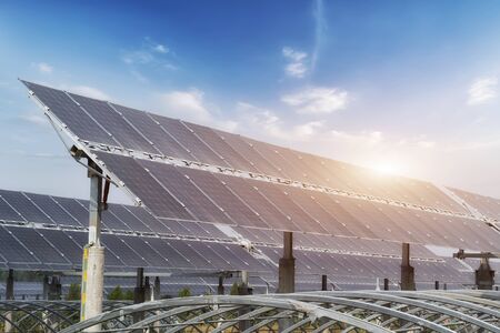 Solar panel power generation
