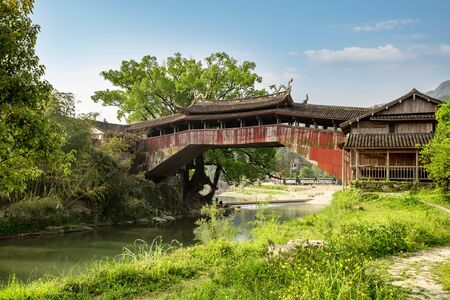 Chinese garden landscape