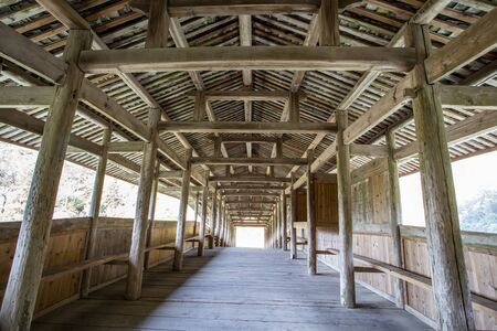 Chinese architecture galleryの写真素材