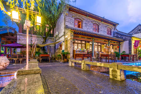 Old Jinan Street Viewのeditorial素材