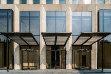 Shanghai Financial District Plaza Office Building Import and Export