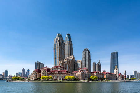 Outdoor Tianjin City Scenery