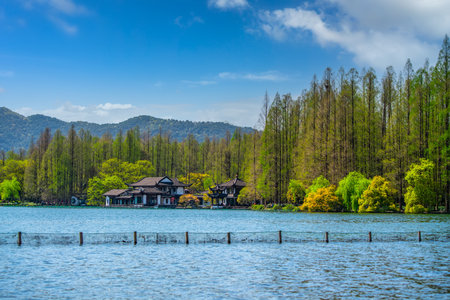 Hangzhou West Lake Chinese garden landscape scenery