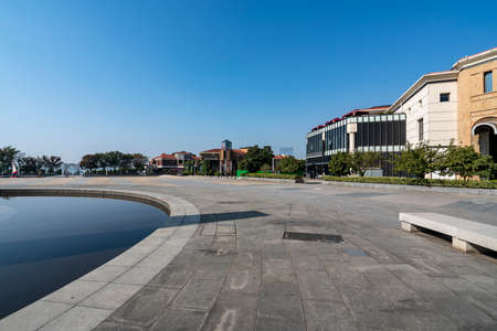 Suzhou city scenery street street sceneの写真素材