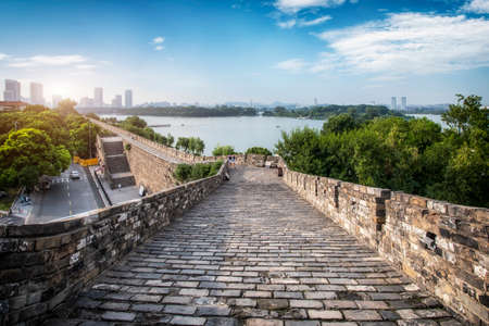 Nanjing Ming City Wall Historic Siteの写真素材