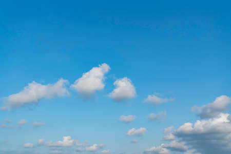 Outdoor blue sky clouds natural sceneryの写真素材