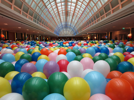 Colourful balloonsの写真素材