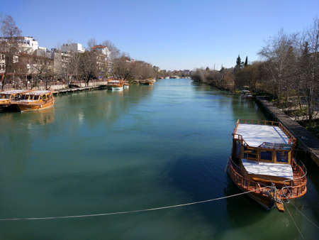 Manavgat town sceneryの素材