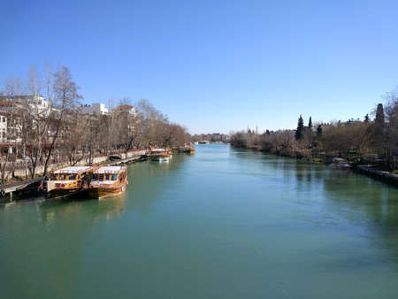 Manavgat town sceneryの素材