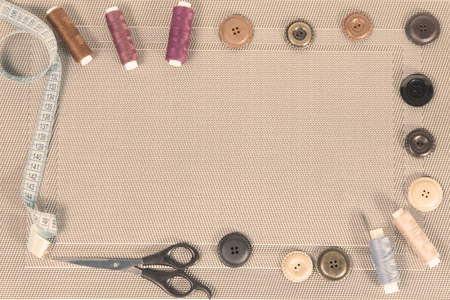 Sewing accessoriesの写真素材