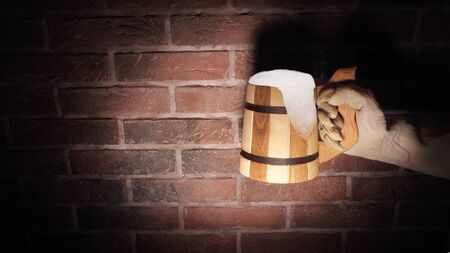 Scary hands of monster . Halloween concept.の写真素材