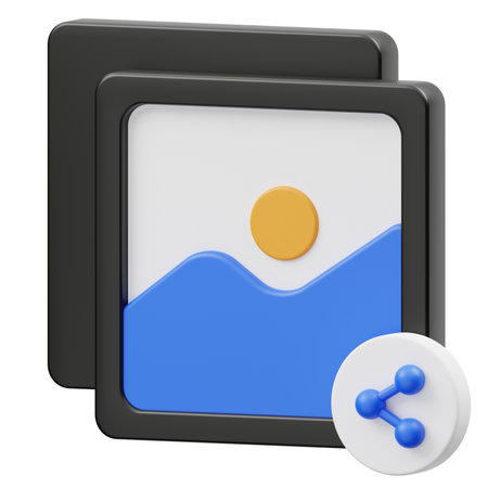 3d render of computer generated image with media player icon  on white backgroundの写真素材