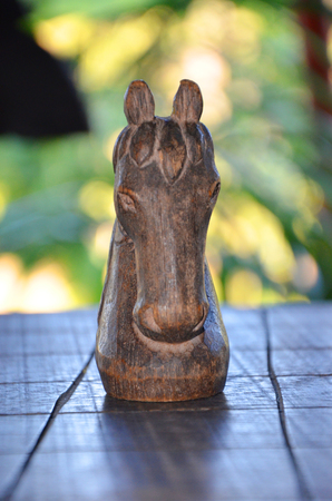front horse thailand chessの写真素材