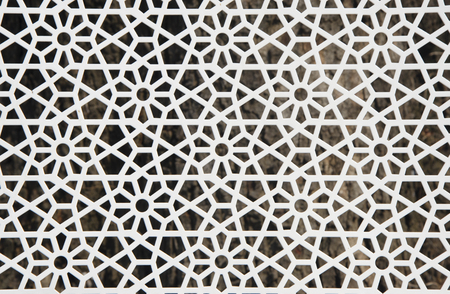 openwork edge flower patternの写真素材