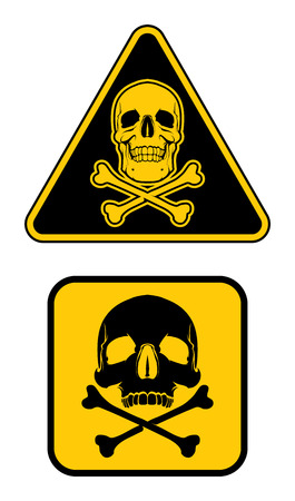 Warning Sign. Design element isolated on white background.のイラスト素材