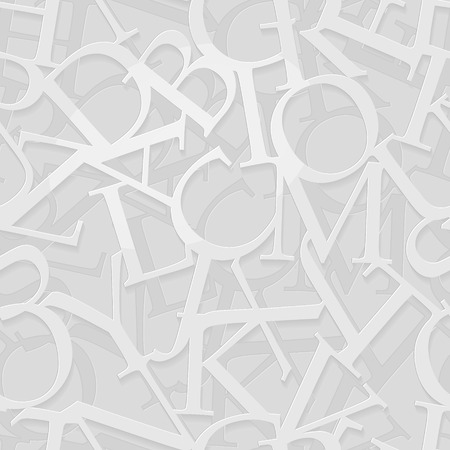 alphabet seamless vector patternのイラスト素材
