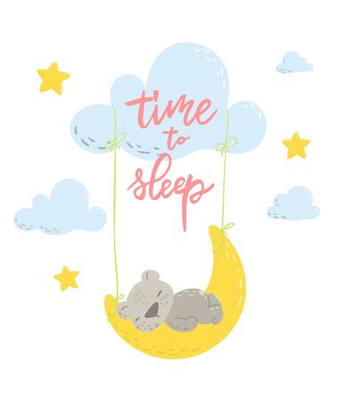Cute flat vector illustration.のイラスト素材