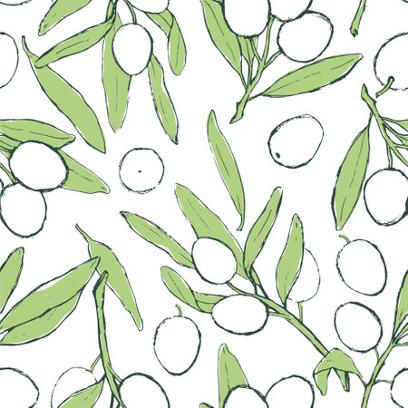 vector seamless patternのイラスト素材