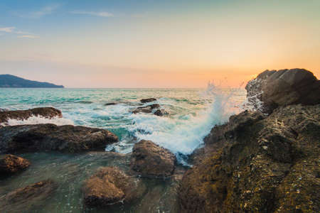 Beat the rockの写真素材