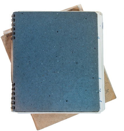 Old piece of paper with worn corners の写真素材