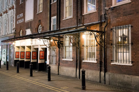 Apollo Theatre London at Shaftesbury Avenue LONDON, ENGLAND - FEBRUARY 22, 2016のeditorial素材