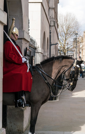Horse Guards Parade LONDON, ENGLAND - FEBRUARY 22, 2016