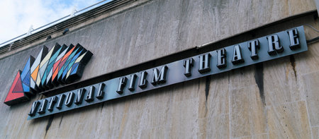 National Film Theatre LONDON, ENGLAND - FEBRUARY 22, 2016のeditorial素材