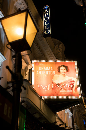 Apollo Theatre at Shaftesbury Avenue LONDON, ENGLAND - FEBRUARY 22, 2016のeditorial素材