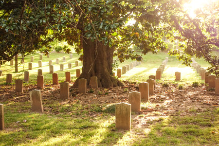 Oakland cemetery Atlantaのeditorial素材