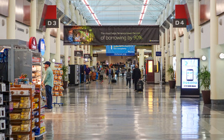 Louis Armstrong New Orleans International Airportのeditorial素材