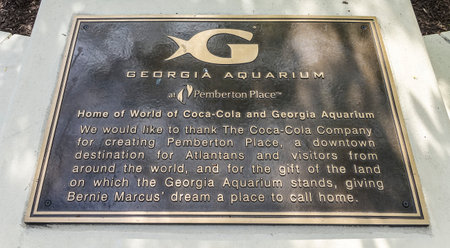 Georgia Aquarium Atlantaのeditorial素材