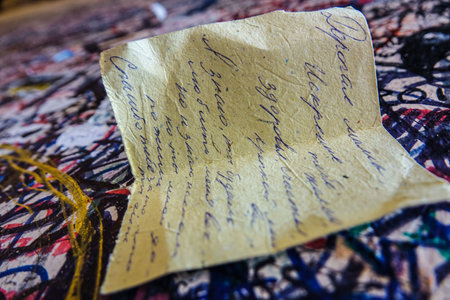 Love letters on the wall at Juliets house in Verona - Romeo and Julietのeditorial素材