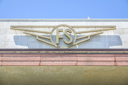 Venice Santa Lucia Railway station - ferroviaのeditorial素材