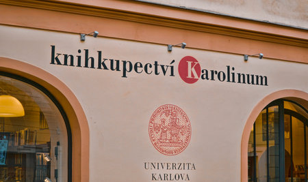 The Karolinum in Prague - PRAGUE / CZECH REPUBLIC - MARCH 20, 2017のeditorial素材