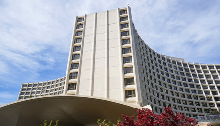Hilton Hotel Washington DC - WASHINGTON DC - COLUMBIAのeditorial素材