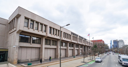United States Mint in Philadelphia - PHILADELPHIA - PENNSYLVANIA - APRIL 6, 2017