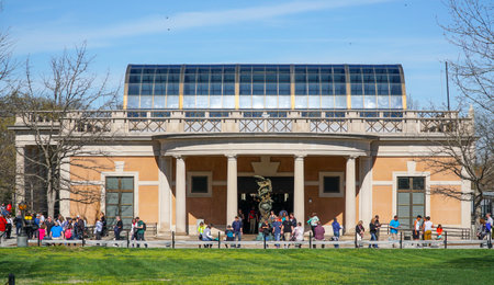 Arlington Cemetery Welcome Center - WASHINGTON, DISTRICT OF COLUMBIA - APRIL 8, 2017のeditorial素材