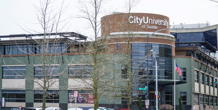 City University of Seattle - SEATTLE / WASHINGTON - APRIL 11, 2017のeditorial素材