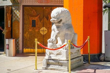 Entrance of TCL Chinese Theater in Hollywood - LOS ANGELES - CALIFORNIA - APRIL 20, 2017のeditorial素材