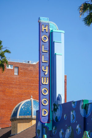 Hollywood writing - LOS ANGELES / CALIFORNIA - APRIL 20, 2017のeditorial素材