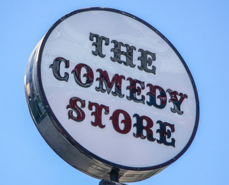 Comedy Store on Sunset strip - famous venue for comedians - LOS ANGELES - CALIFORNIA - APRIL 20, 2017のeditorial素材