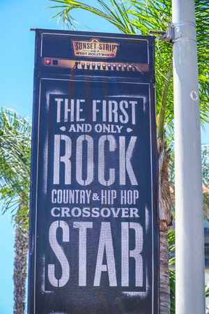 A popular place for Comedians in Los Angeles - The Comedy Store - LOS ANGELES - CALIFORNIA - APRIL 20, 2017のeditorial素材