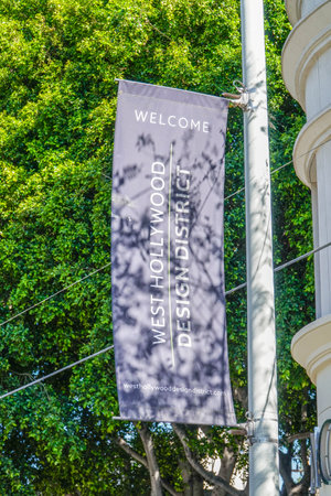 West Hollywood Design District - LOS ANGELES - CALIFORNIAのeditorial素材