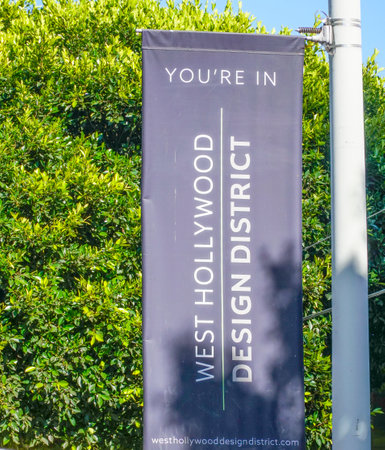 West Hollywood Design District - LOS ANGELES - CALIFORNIAのeditorial素材