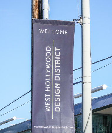 West Hollywood Design District - LOS ANGELES - CALIFORNIAのeditorial素材